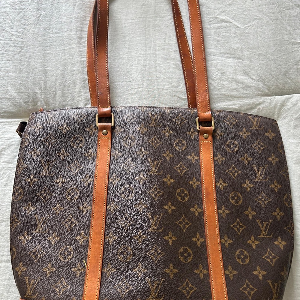 Louis Vuitton Brown Monogram Tote